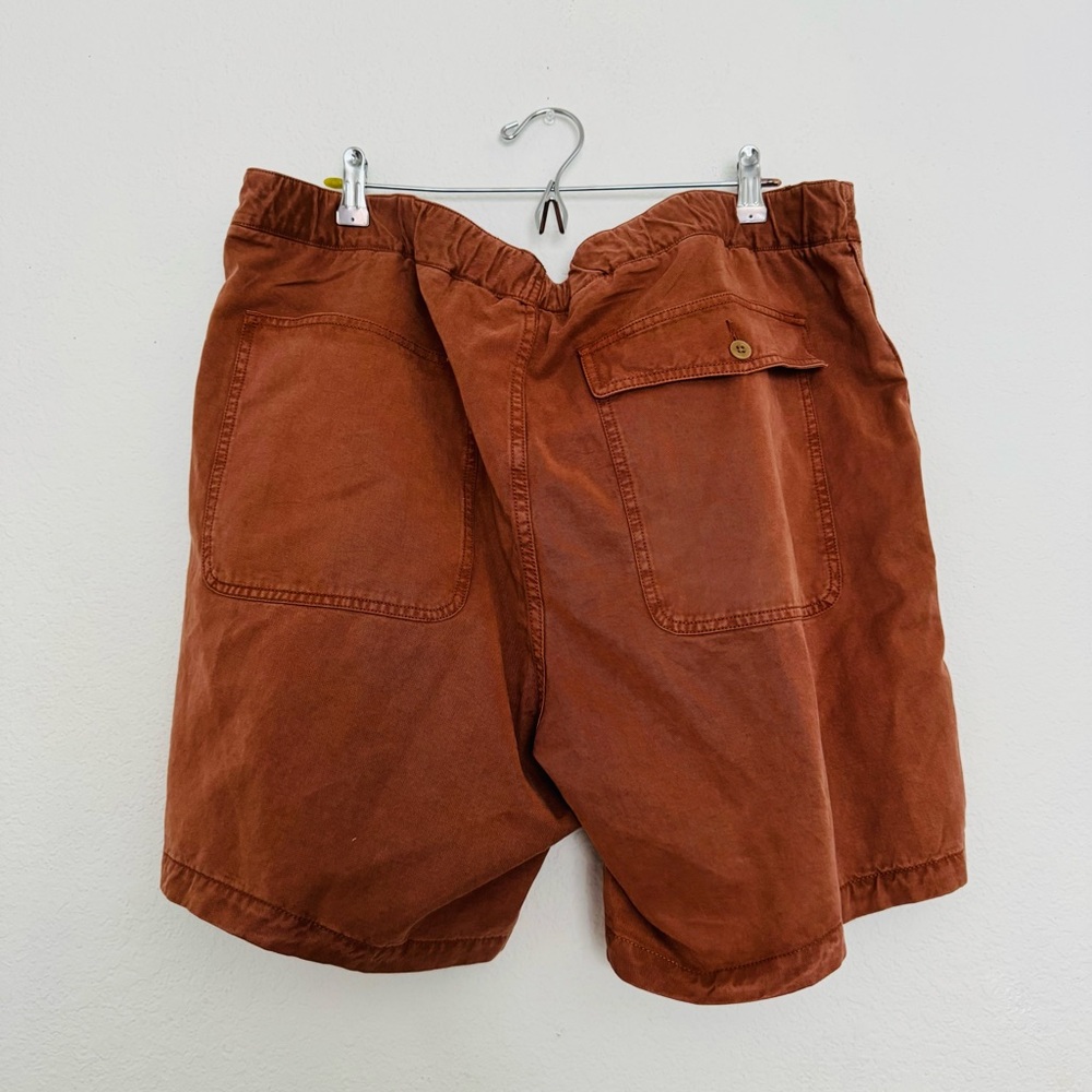 MADEWELL 7 1/2" Easy Drawstring Chino Shorts in Warm Amber Size 40 - Picture 9 of 14